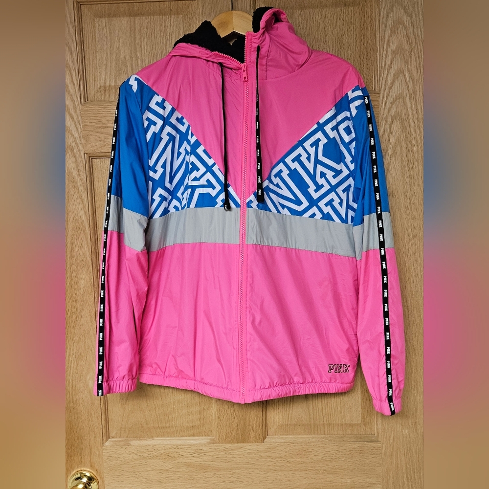 Pink and Blue PINK‎ XS Fleece Lined Jacket